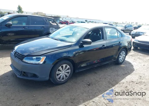 2013 Volkswagen Jetta 2.0L S из США, поврежденный, VIN 3VW2K7AJ9DM381625
